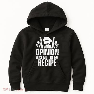 Funny Chef Design Cooking Lover Culinary Cook Kids Hoodie