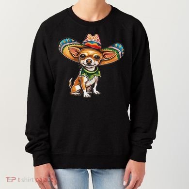 Funny Cinco De Mayo Chihuahua Women's Sweatshirt