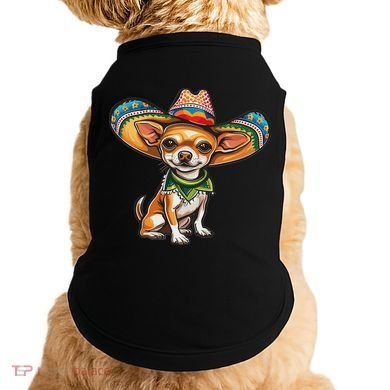 Funny Cinco De Mayo Chihuahua Doggie Tank
