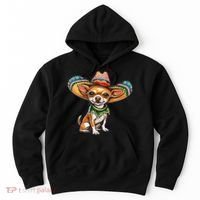 Funny Cinco De Mayo Chihuahua Hoodie thumb 0