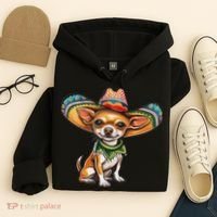 Funny Cinco De Mayo Chihuahua Hoodie thumb 4