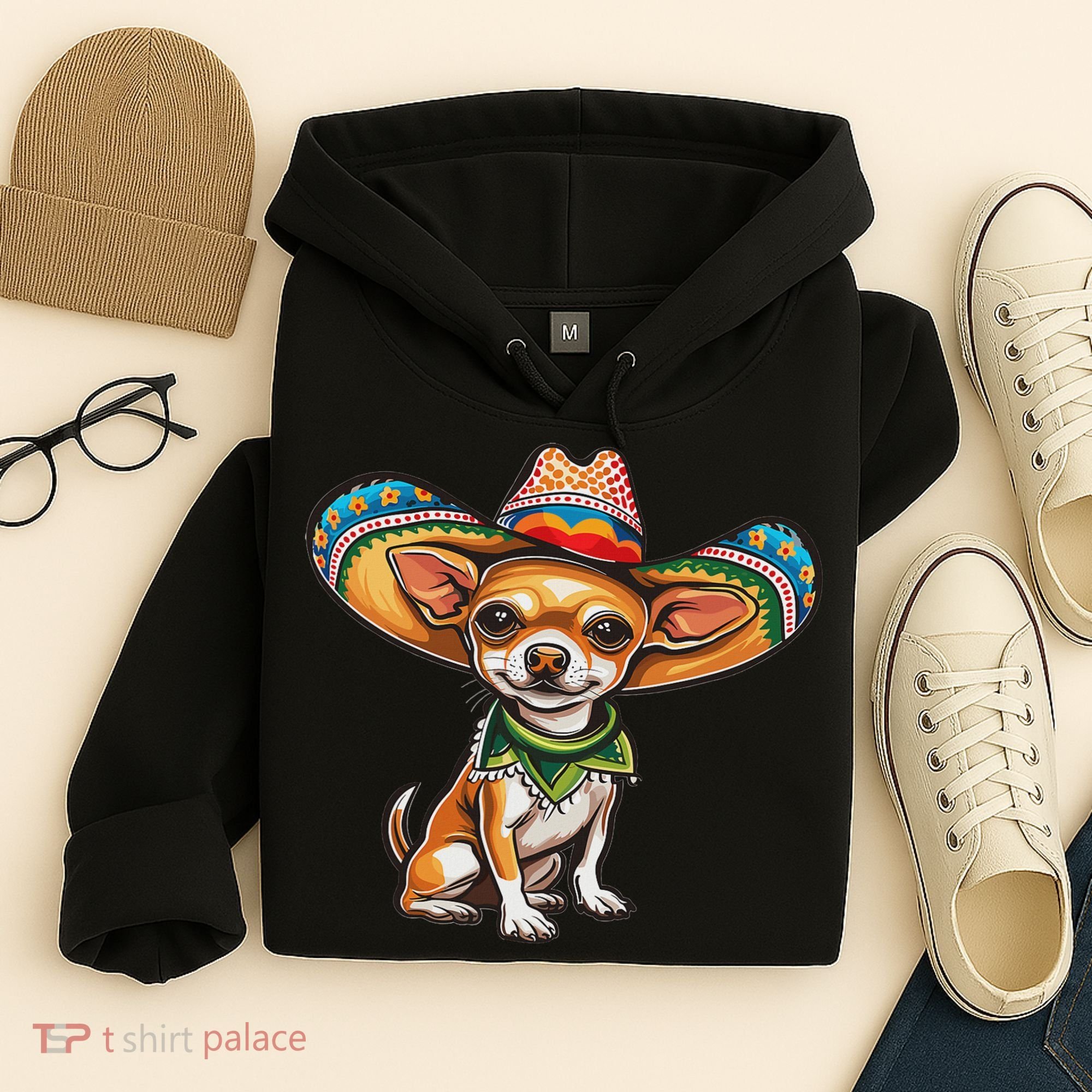 Funny Cinco De Mayo Chihuahua Hoodie