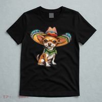 Funny Cinco De Mayo Chihuahua T-Shirt thumb 5