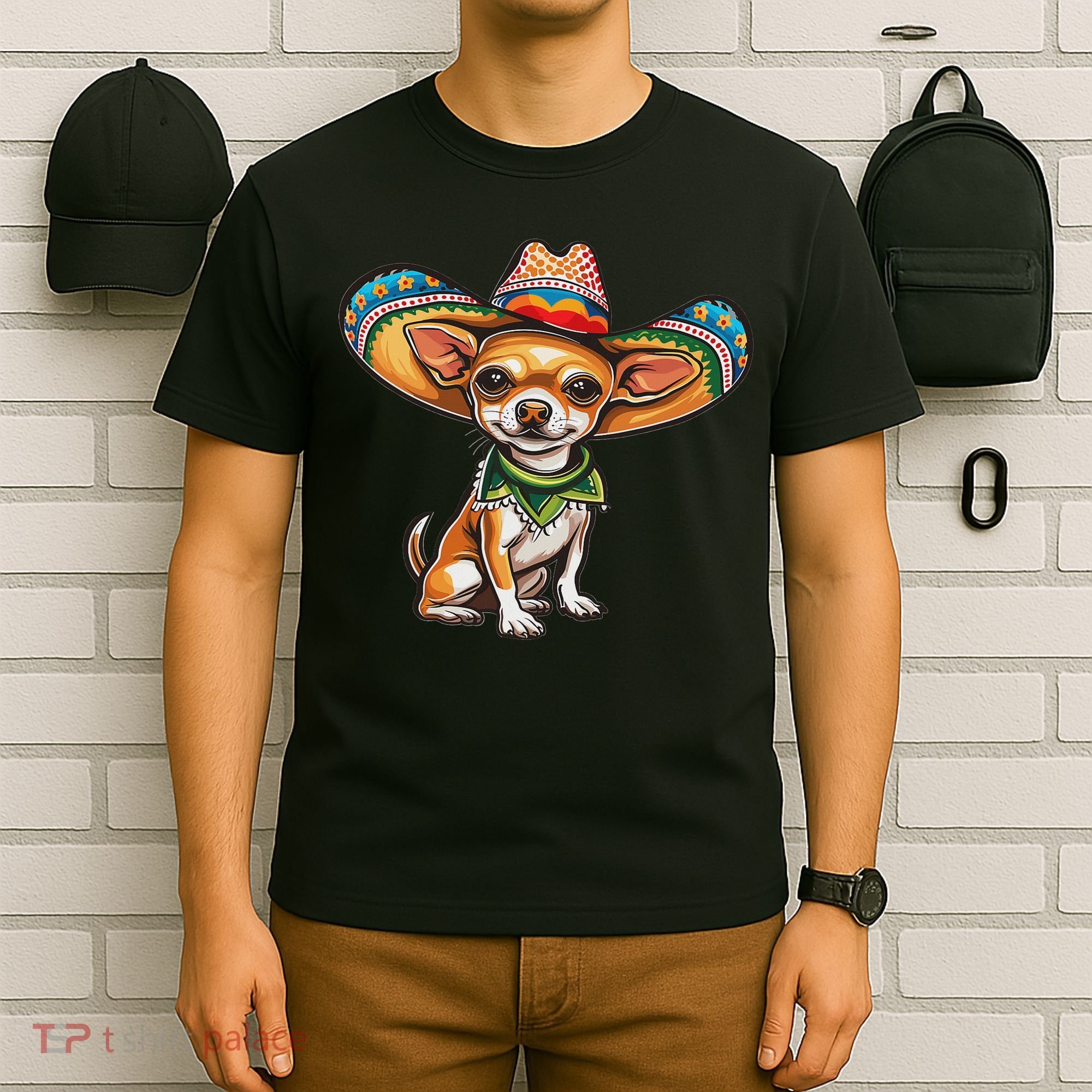 Funny Cinco De Mayo Chihuahua T-Shirt