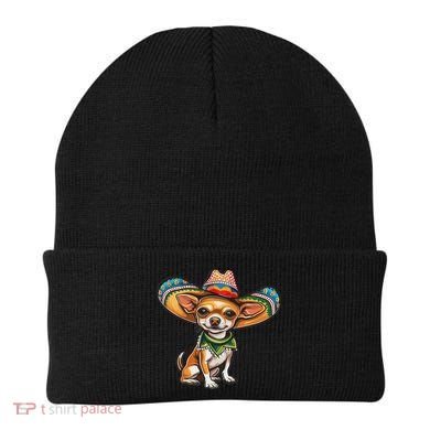 Funny Cinco De Mayo Chihuahua Beanie