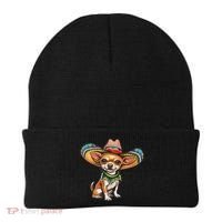 Funny Cinco De Mayo Chihuahua Beanie thumb 0