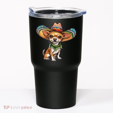 Funny Cinco De Mayo Chihuahua Tumbler