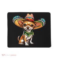 Funny Cinco De Mayo Chihuahua Mousepad thumb 0