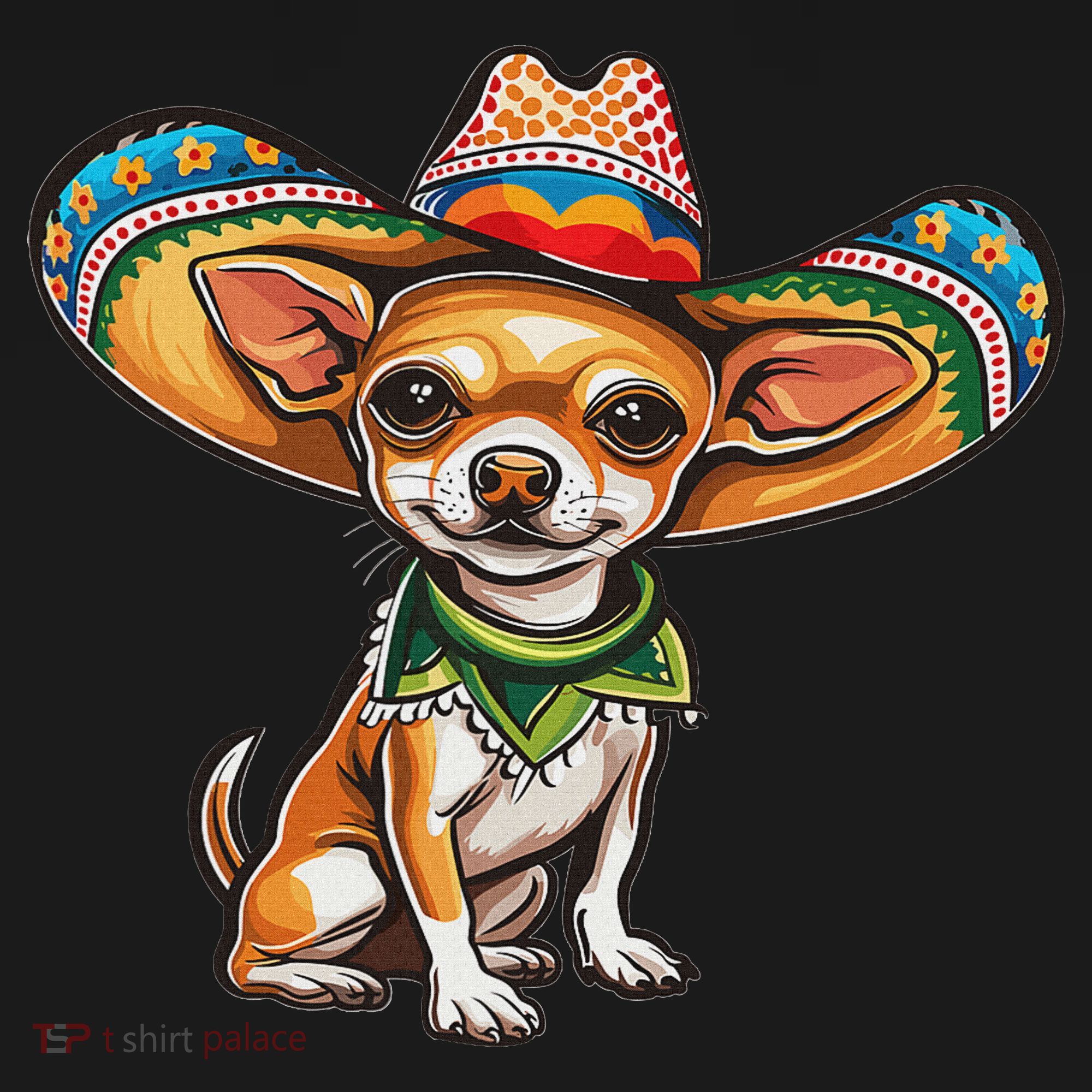Funny Cinco De Mayo Chihuahua Ornament