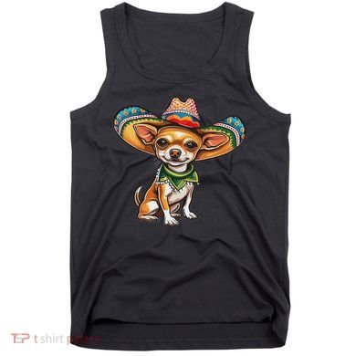 Funny Cinco De Mayo Chihuahua Tank Top