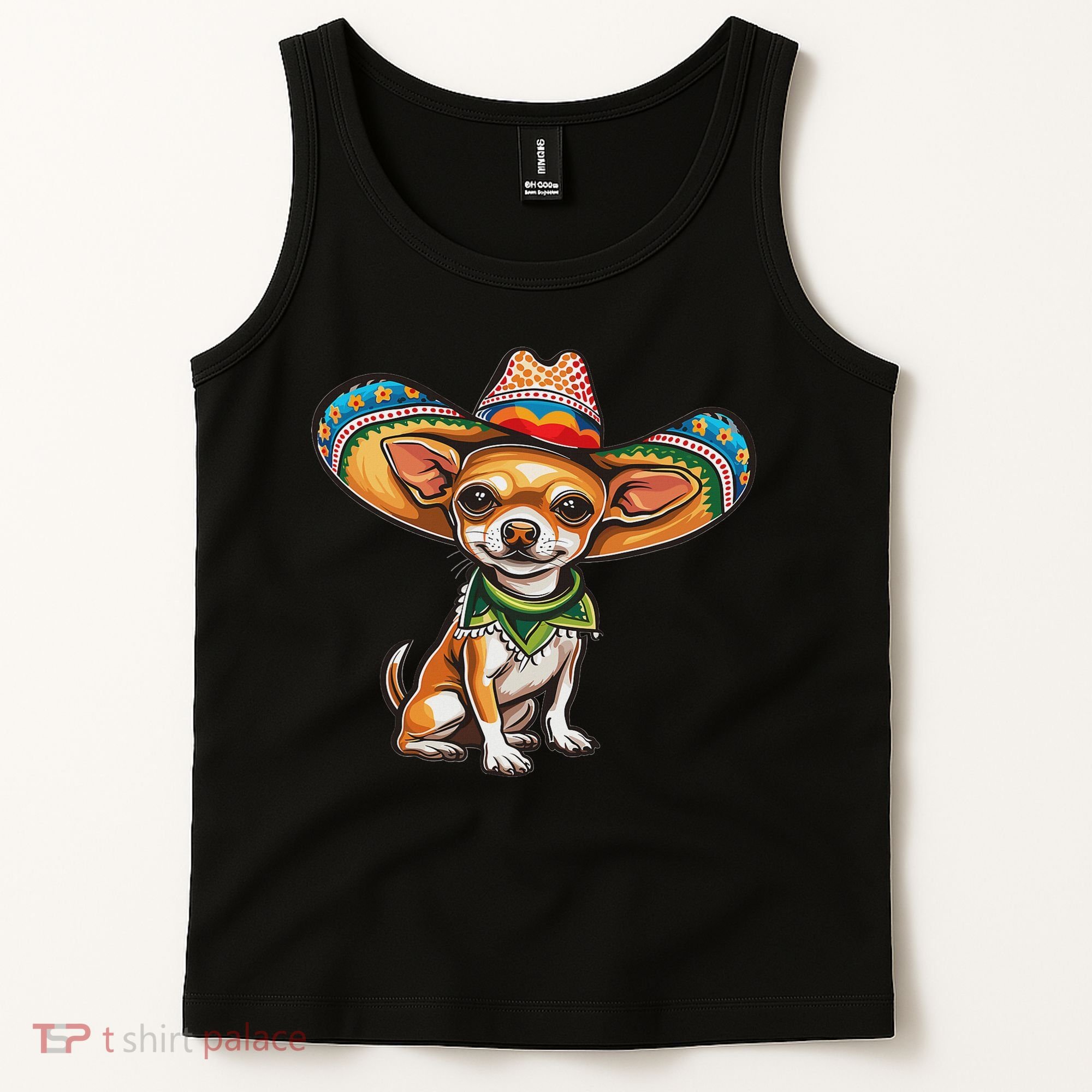 Funny Cinco De Mayo Chihuahua Tank Top
