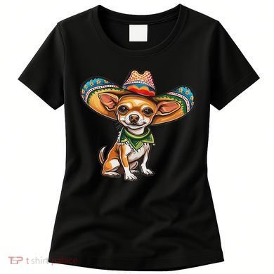 Funny Cinco De Mayo Chihuahua Women's T-Shirt