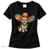 Funny Cinco De Mayo Chihuahua Women's T-Shirt thumb 0