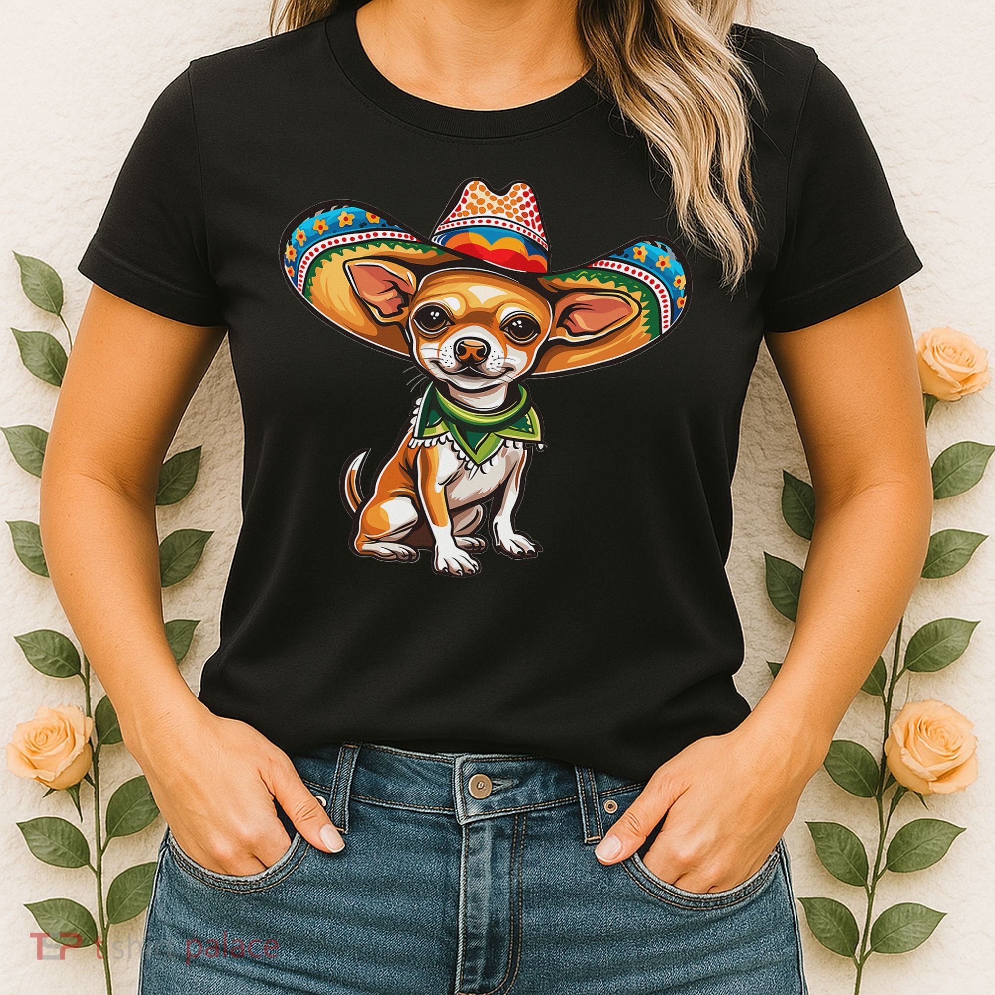 Funny Cinco De Mayo Chihuahua Women's T-Shirt