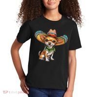 Funny Cinco De Mayo Chihuahua Kids T-Shirt thumb 2