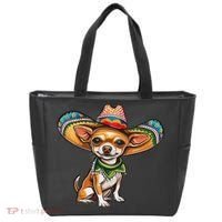 Funny Cinco De Mayo Chihuahua Tote Bag thumb 0