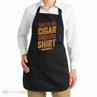 For Cigar Dad This Is My Cigar Smoking Apron thumb 2