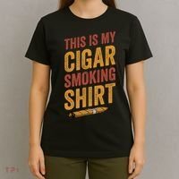 For Cigar Dad This Is My Cigar Smoking T-Shirt thumb 4
