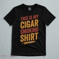 For Cigar Dad This Is My Cigar Smoking T-Shirt thumb 5