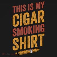 For Cigar Dad This Is My Cigar Smoking Polo thumb 3