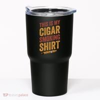 For Cigar Dad This Is My Cigar Smoking Tumbler thumb 0