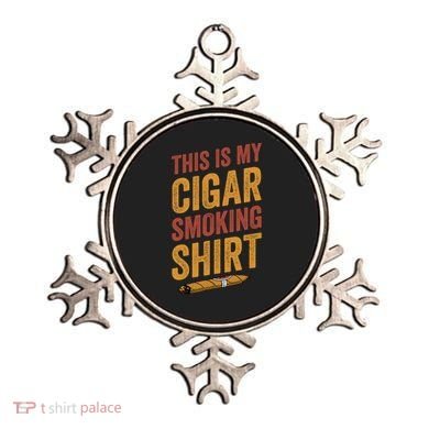 For Cigar Dad This Is My Cigar Smoking Ornament