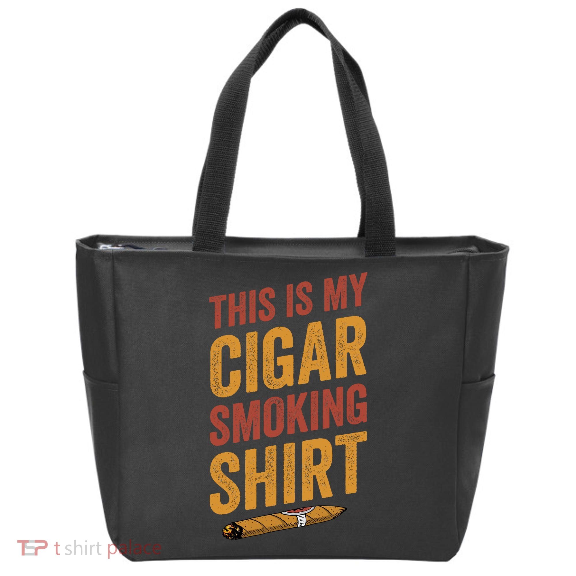 For Cigar Dad This Is My Cigar Smoking Tote Bag