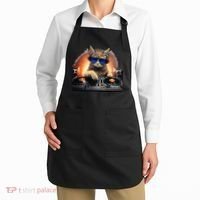 Funny Cat DJ Apron thumb 2