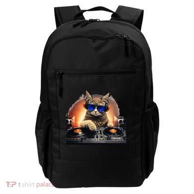 Funny Cat DJ Backpack