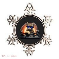 Funny Cat DJ Ornament thumb 0