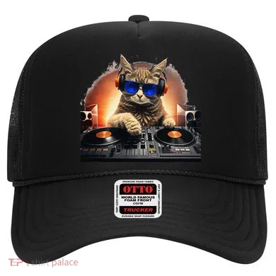 Funny Cat DJ Hat
