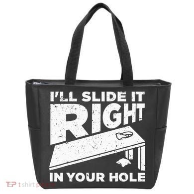 Funny Cornhole Design For Wo Sack Toss Game Lovers  Bag
