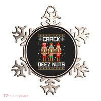 Funny Crack Deez Nuts Ugly Christmas Sweater Xmas Nutcracker Ornament thumb 0
