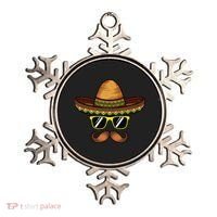 Funny Cinco De Mayo Funny Sombrero Hat With Sunglass Ornament thumb 0