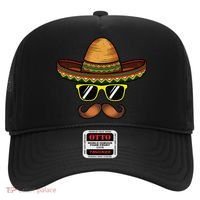 Funny Cinco De Mayo Funny Sombrero Hat With Sunglass Hat thumb 0