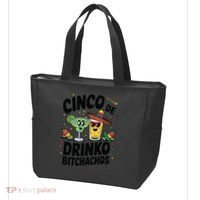 Funny Cinco De Drinko Bitchachos Margirita Tequila  Tote Bag thumb 3