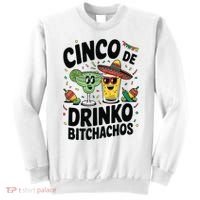 Funny Cinco De Drinko Bitchachos Margirita Tequila  Sweatshirt thumb 0