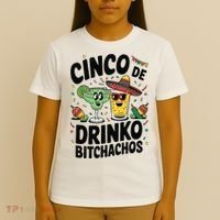 Funny Cinco De Drinko Bitchachos Margirita Tequila  T-Shirt thumb 4