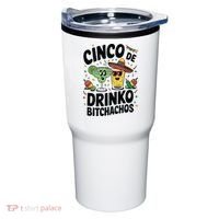 Funny Cinco De Drinko Bitchachos Margirita Tequila  Tumbler thumb 0