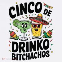 Funny Cinco De Drinko Bitchachos Margirita Tequila  Visor thumb 3