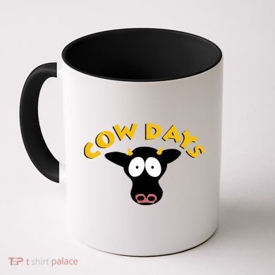 Funny Cow Days Cool Design Coffee Mug