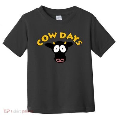 Funny Cow Days Cool Design Toddler T-Shirt
