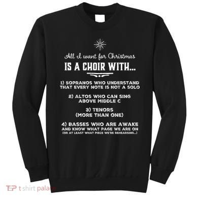 Funny Choir Director Design The Perfect Christmas Gift Sweatshirt