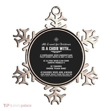 Funny Choir Director Design The Perfect Christmas Gift Ornament