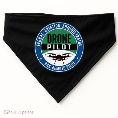 Faa Commercial Drone Pilot Faa USA-Made Doggie Bandana