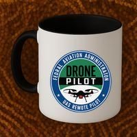 Faa Commercial Drone Pilot Faa Coffee Mug thumb 2