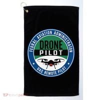 Faa Commercial Drone Pilot Faa Golf Towel thumb 0