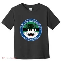 Faa Commercial Drone Pilot Faa Toddler T-Shirt thumb 0
