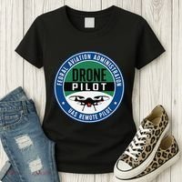 Faa Commercial Drone Pilot Faa Women's T-Shirt thumb 3