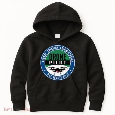 Faa Commercial Drone Pilot Faa Kids Hoodie